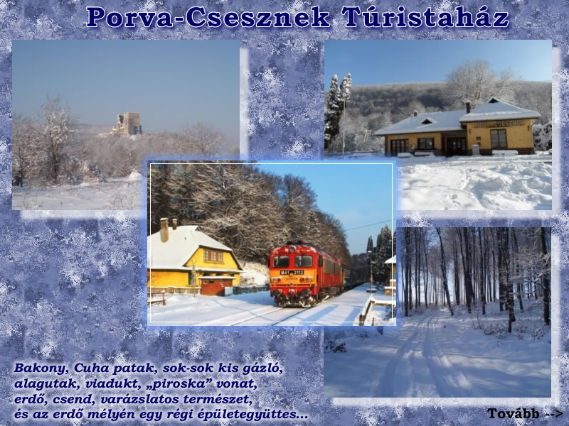 Porva-Csesznek turistaház